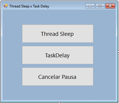 C# - Thread.Sleep x Task.Delay